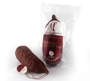 salpicao - traditional smoked sausage from portugal