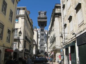 Santa Justa Elevator - City Center of Lisbon